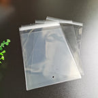 Matte Transparent Cellophane Bags – Self Sealing Pouches for Cookies and Jewelry