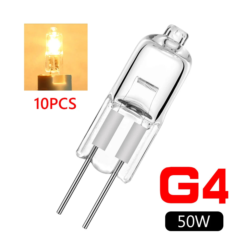 Bi-Pin Halogen Capsule Bulb – 12V Energy Efficient Replacement for Lighting