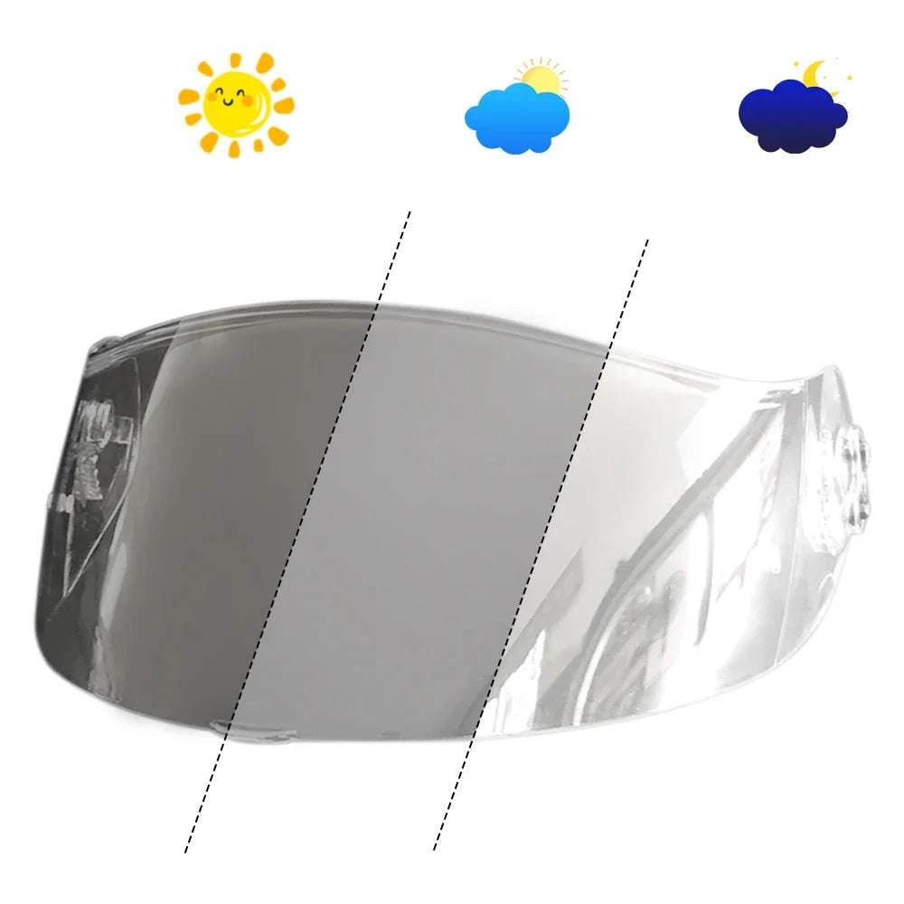 Photochromic Helmet Visor – Replacement Shield for Nolan X-Lite Series