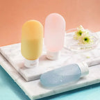Refillable Travel Bottle Set – 60ml Squeeze Tubes for Cosmetic Toiletries