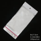 Self-Sealing Cellophane Bags – Transparent Adhesive Packaging for Gifts and Treats