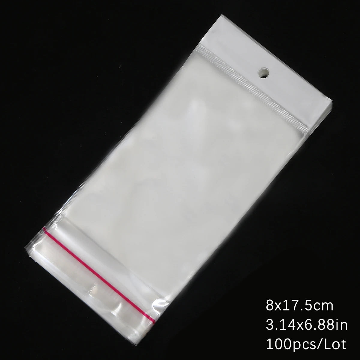 Self-Sealing Cellophane Bags – Transparent Adhesive Packaging for Gifts and Treats
