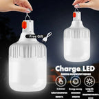 Rechargeable LED Camping Lantern – Portable Power Bank for Outdoor Tent Lighting