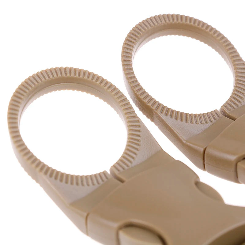 Nylon Webbing Bottle Holder – Tactical Carabiner Hook for Outdoor Hiking