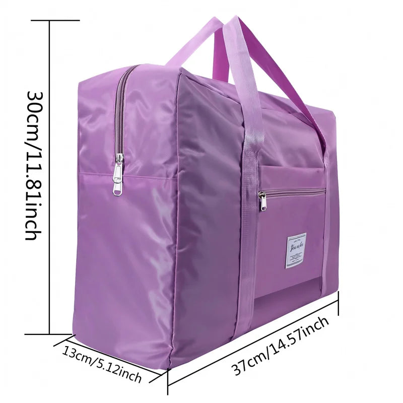 Folding Travel Duffel Bag – Waterproof Large Capacity Hand Luggage for Trips