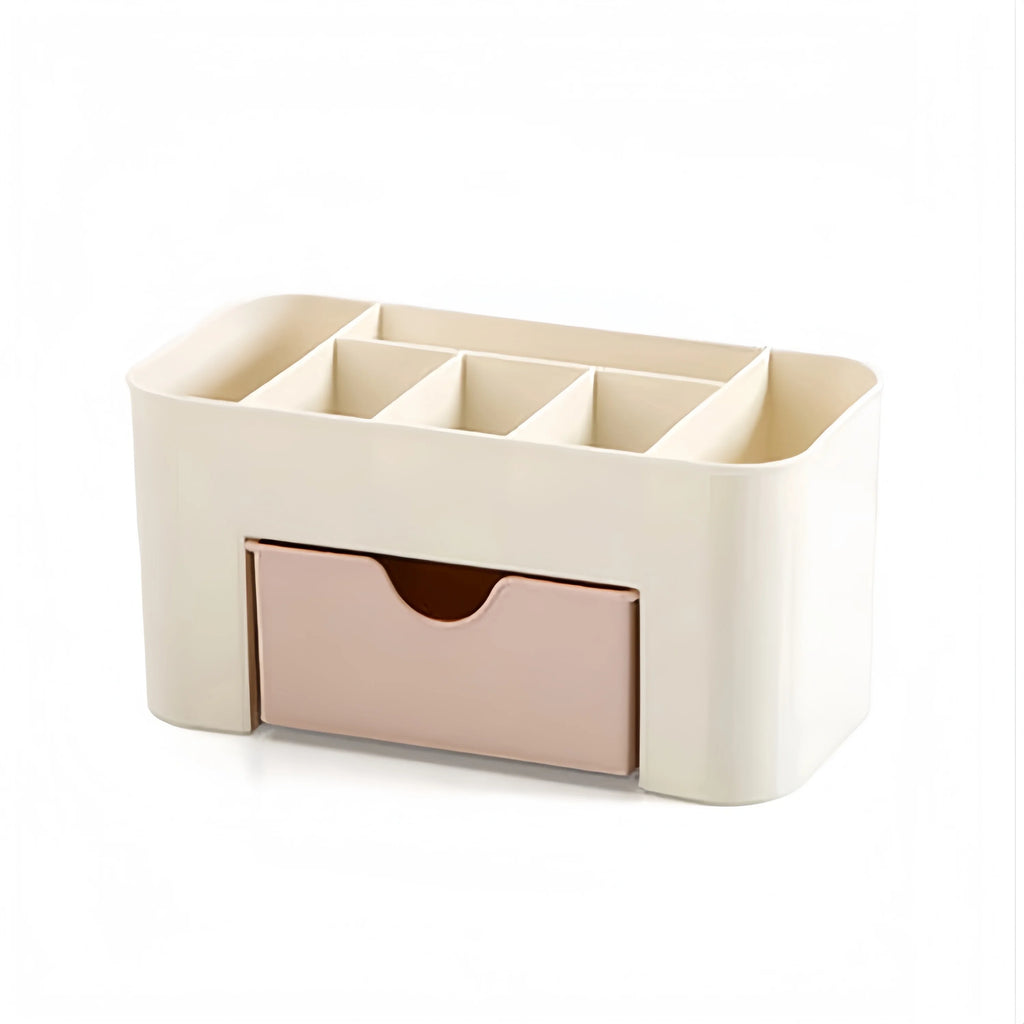 Makeup Organizer – 6 Compartment Cosmetic Storage for Vanity and Jewelry