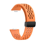 Magnetic Silicone Watch Strap – Breathable Sports Band for Huawei Watch Fit