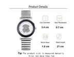 Bear Diamond Quartz Watch – Elegant Minimalist Wristwear for Women