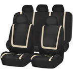 Universal Fabric Car Seat Covers – Breathable Polyester for Truck and SUV