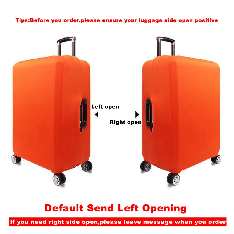 Stretch Fabric Luggage Cover – Elastic Protective Case for 18-32 Inch Suitcases