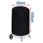 Heavy Duty Waterproof BBQ Cover – Protective Round Grill Shield for Outdoor