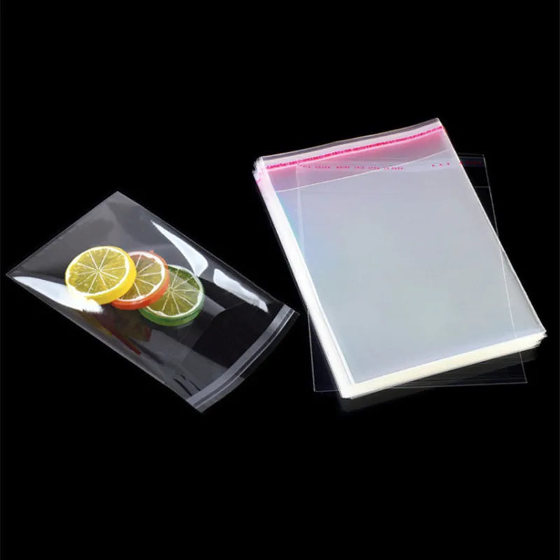 Transparent Self-Adhesive Bags – Waterproof OPP Pouch for Gift Packaging
