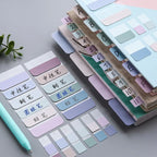 Transparent Sticky Note Index Tabs – Arrow Flags for Planner Page Markers