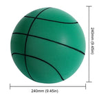 Silent Foam Basketball – Lightweight Elastic Sports Toy for Kids Indoor Play