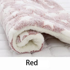 Flannel Pet Sleeping Mat – Warm Winter Cushion for Small and Large Dogs