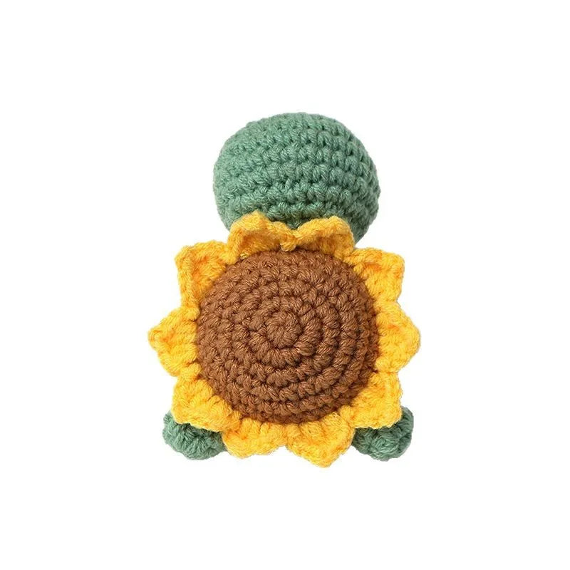Handmade Crochet Turtle Ornament – Positive Energy Gift for Home Decor