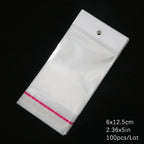 Self-Sealing Cellophane Bags – Transparent Adhesive Packaging for Gifts and Treats