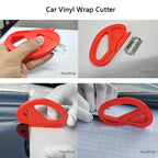 Vinyl Wrap Tool Kit – Felt Squeegee and Knife Set for Car Tinting