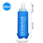 Collapsible Silicone Water Bottle – Portable Hydration for Outdoor Sports