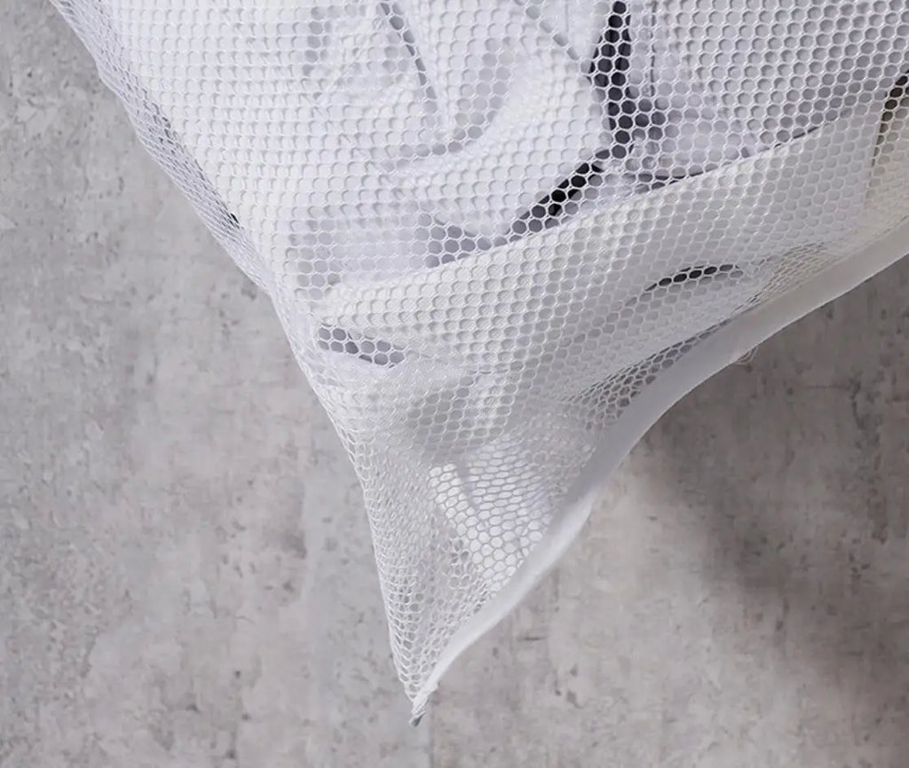 Foldable Mesh Laundry Basket – Wall Hanging Storage for Bathroom Organization