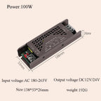 Dimmable LED Power Supply – Universal Transformer for Lighting Installations
