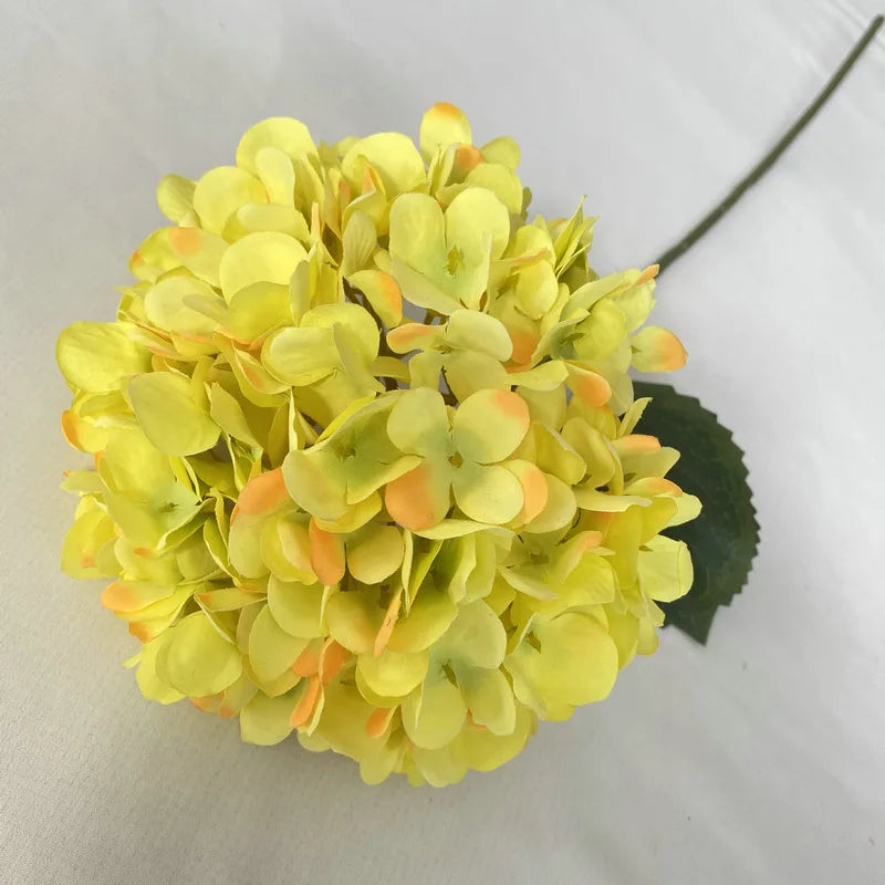 Silk Hydrangea Bouquet – 58cm Artificial Flowers for Wedding Home Decor