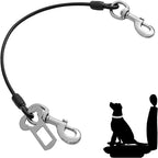 Chew-Proof Dog Car Harness – Durable Safety Seat Belt for Travel