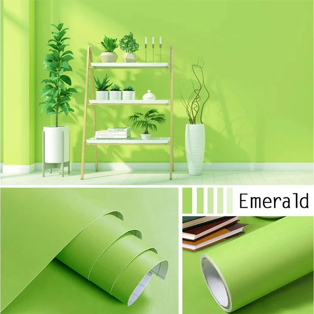 Self-Adhesive Vinyl Wallpaper – Waterproof Film for Kitchen and Bathroom Decor