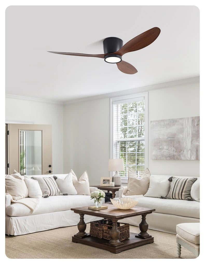 Inverter Ceiling Fan with Light – Silent Cooling for Bedroom and Office