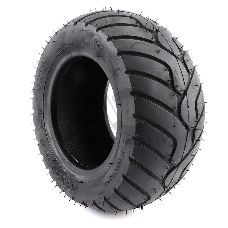 13x5.00-6 Tubeless Scooter Tire – Thickened Inflatable Rubber for Electric Scooters