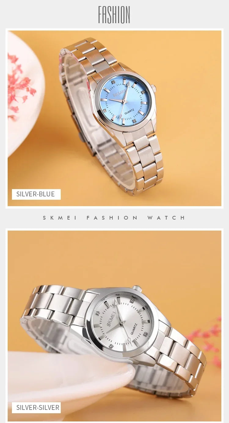 Minimalist Quartz Watch – Slim Analog Wristwatch for Women