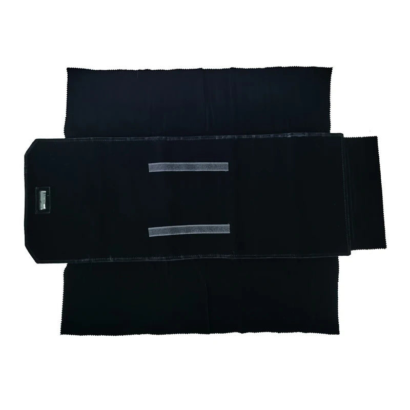 Velvet Watch Roll Bag – Portable Jewelry Organizer for Travel Storage