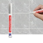 Waterproof Grout Repair Marker – White Tile Seam Paint for Bathroom Restoration