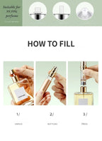 Refillable Aluminum Perfume Atomizer – Portable Spray Bottle for Travel