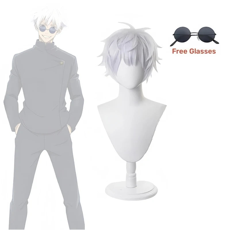 Gojo Satoru Cosplay Costume Set – Anime Uniform for Halloween