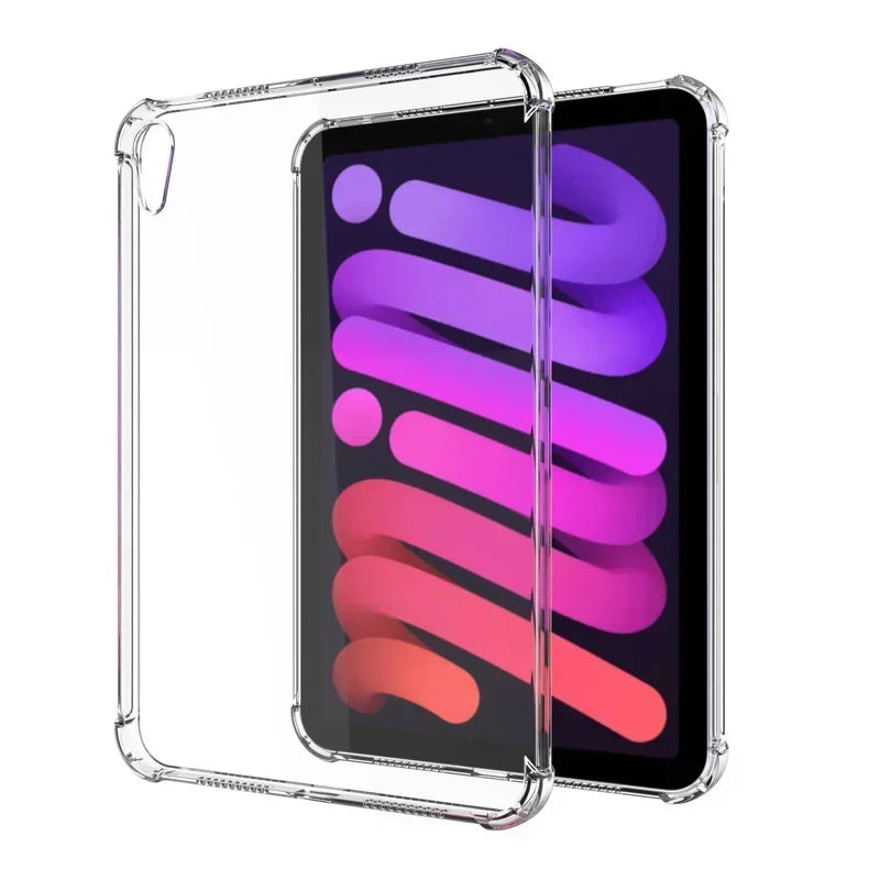Transparent TPU Silicone Case – 8.3 inch Protective Cover for iPad Mini