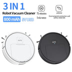 3-in-1 Robot Vacuum Mop – USB Rechargeable Cleaner for Home Pet Hair