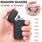 Foldable Anti Blue Light Reading Glasses – Magnified Eyewear for Men and Women