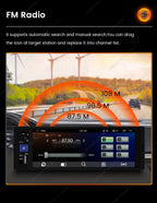Car Multimedia Player – 6.86 Inch Touchscreen for Apple CarPlay and Android