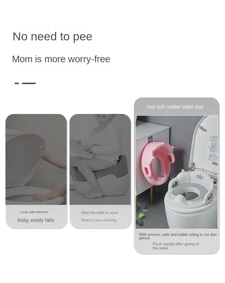 Padded Toilet Training Seat – Soft Cushion for Toddler Potty Training