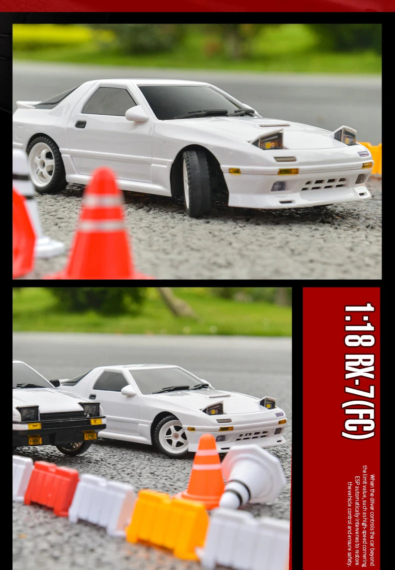 1:18 RC Drift Car – 2.4G Remote Control Vehicle with Gyro for Hobby Racing
