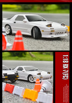 1:18 RC Drift Car – 2.4G Remote Control Vehicle with Gyro for Hobby Racing