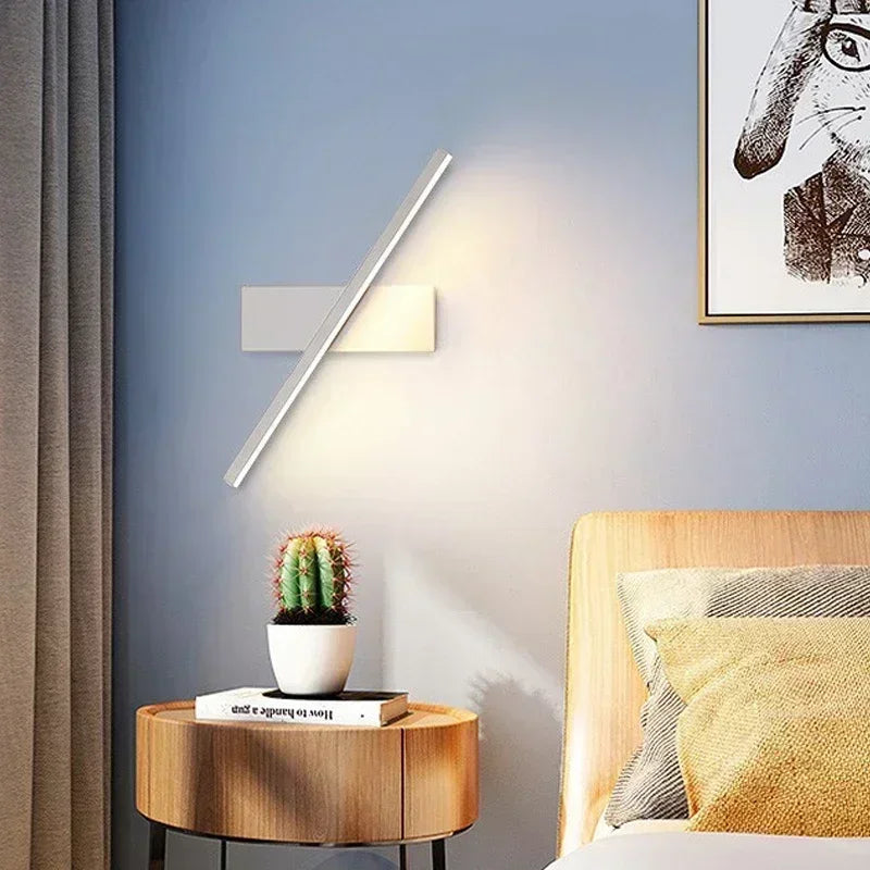 Rotatable LED Wall Sconce – Adjustable Mirror Lighting for Bathroom and Bedroom