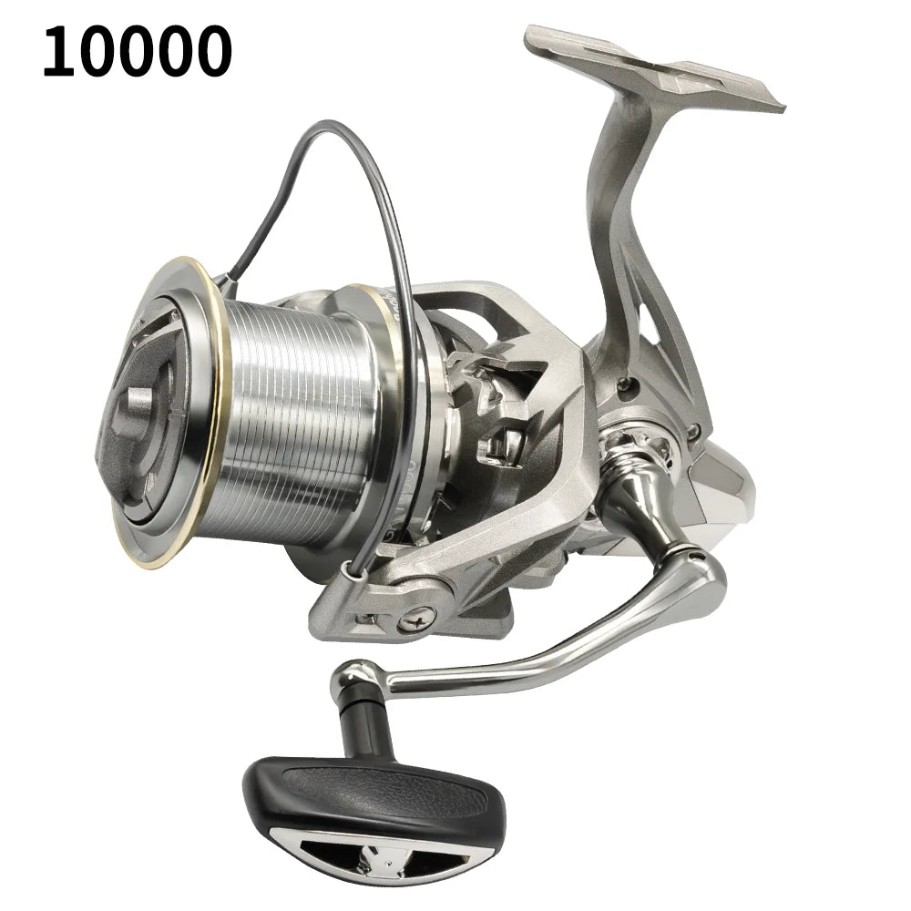 Stainless Steel Spinning Fishing Reel – 25KG Drag for Saltwater and Freshwater