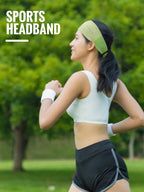 Athletic Sweatband – Moisture Wicking Headband for Running and Fitness