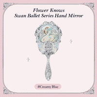 Flower Knows Swan Ballet Handheld Mirror – Vintage Makeup Accessory for Cosplay
