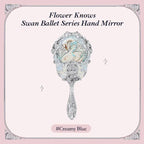 Flower Knows Swan Ballet Handheld Mirror – Vintage Makeup Accessory for Cosplay