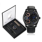 Quartz Men's Wristwatch – Luxury Minimalist Business Gift for Anniversaries