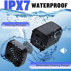 Rechargeable Portable Shower – 6000mAh LED Electric Pump for Outdoor Camping