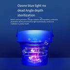 Portable Folding Washing Machine – Ultrasonic Mini Washer for Travel and Home